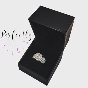 Zales white gold ring